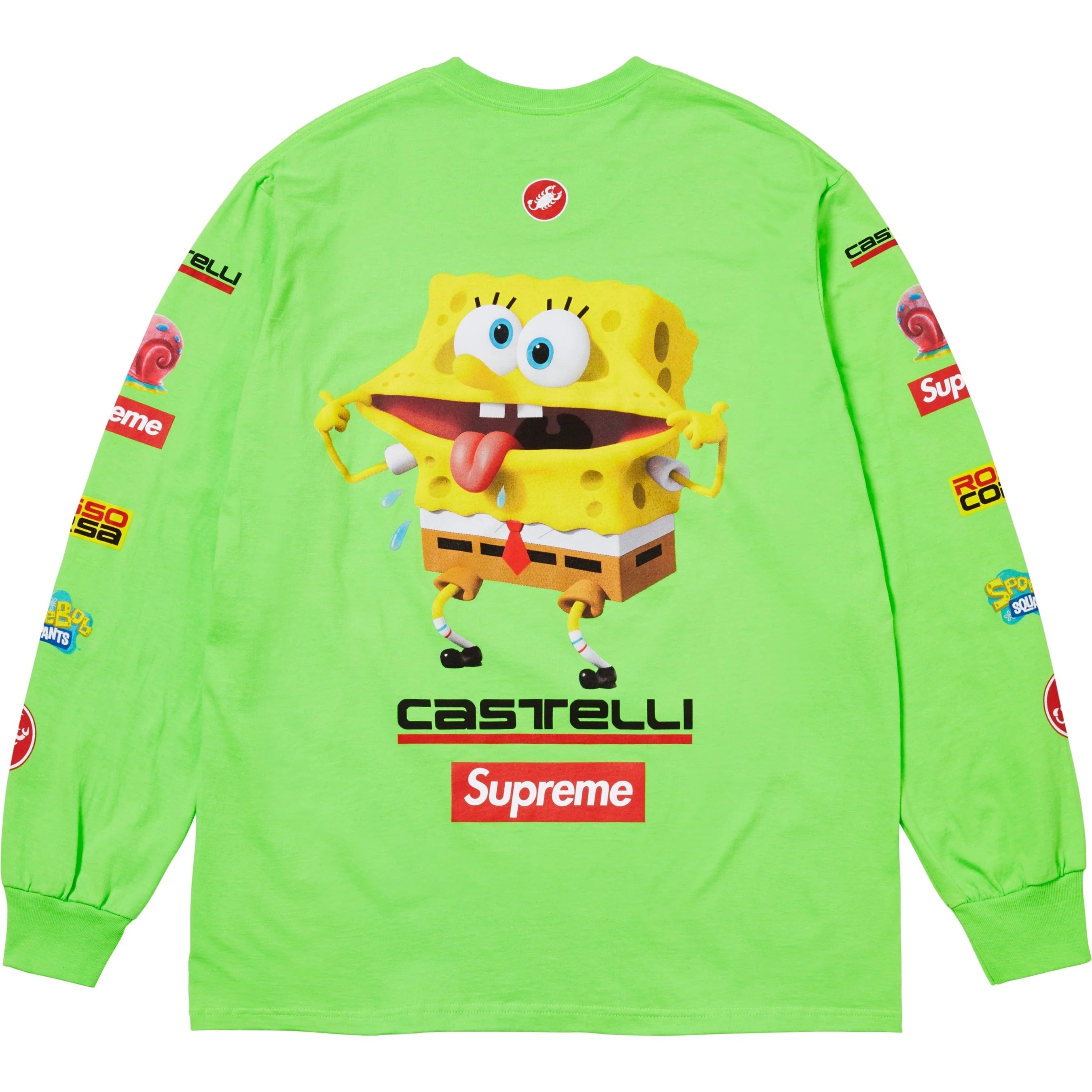 Supreme®/SpongeBob SquarePants/Castelli® Racing L/S Tee view 3